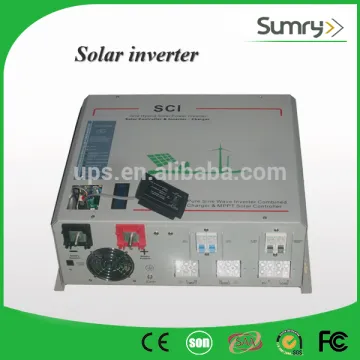 5kw off grid solar inverter/ charge controller 24v 50A, hybrid solar inverter 5000w