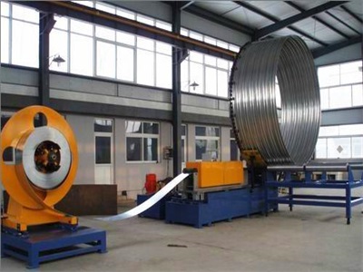 Galvanized Steel Spiral Corrugated Pipe Machines