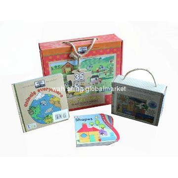 Educational Customized Children Book With Puzzle