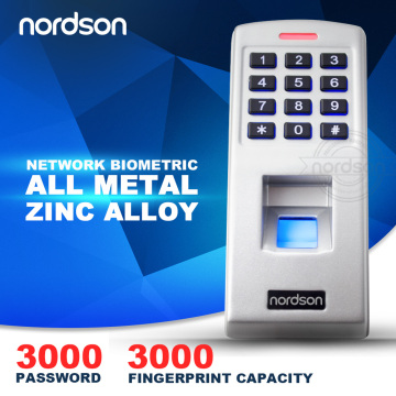 Full Metal,WG26 output,Waterproof,3000 fingerprints,3000 cards Standalone Access Control