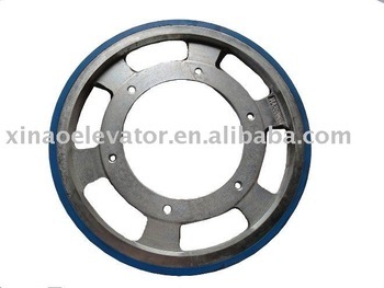 elevator parts made in China elevator friction wheel lift spare parts