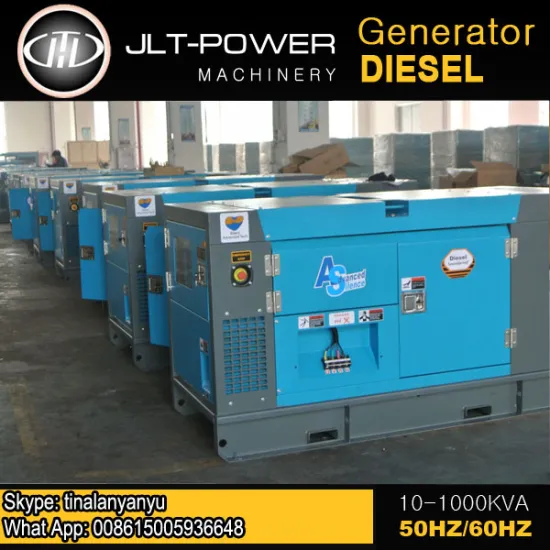 JLT POWER rated power 200kw Ricardo diesel generator canopy 50HZ