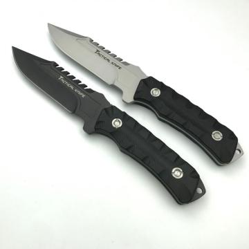 Plastic Handle Fixed Blade Hunting Bowie Knife