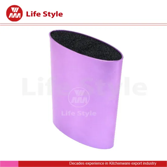Brush Knife Block With Color PP Strip