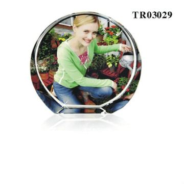 Wedding table decoration crystal,round shape blank crystal for heating machine