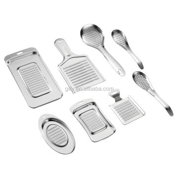 Wholesale Stainless Steel Zester Grater Plate Press Shaver for Spices and Foods