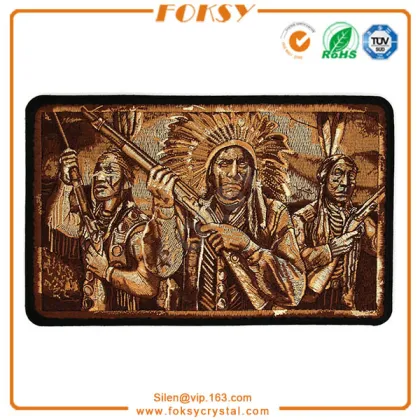 Tribal Chief embroidery patch design