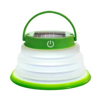 Portable USB mini Collapsible Solar LED Camping Lights