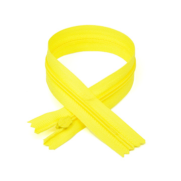 Nylon invisible spiral coil hidden zipper for pillow