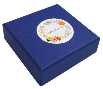 Insert personnalisé de luxe de mousse de boîte-cadeau de bijoux de bague