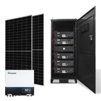 Complete Custom Hybrid Solar Energy System: Off-Grid Panels, Inverters, and Batteries for Commercial Energy Storage