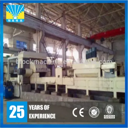2015 New technical ceramsite aerated concrete block making product line