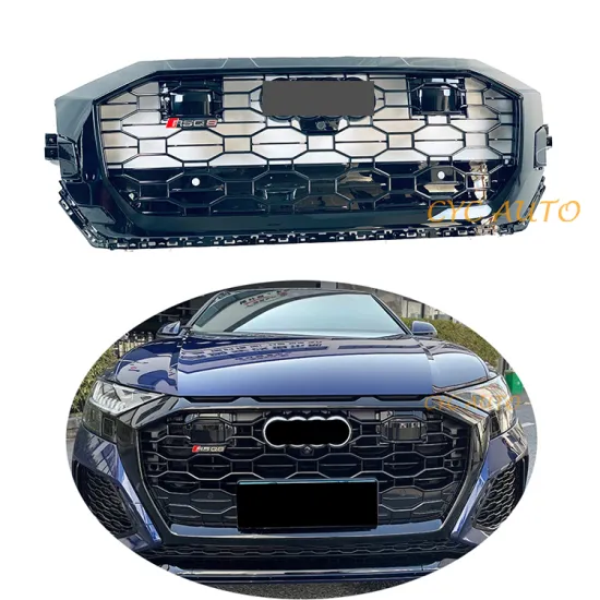 RSQ8 Front Bumper with Grille ACC Hole Style Upgrade for Audi Q8/SQ8 2020-2021