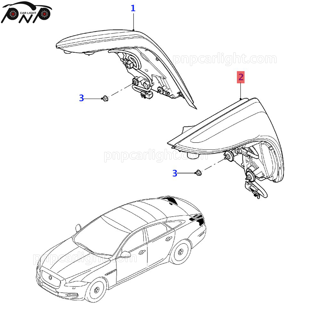 Xjl Rear Light