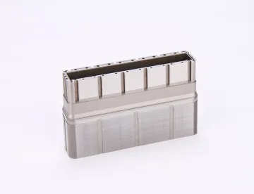 Precision connector mold parts with high grinding precision in YIZE MOULD