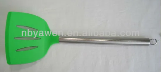 oversized silicone Slotted spatula Turner