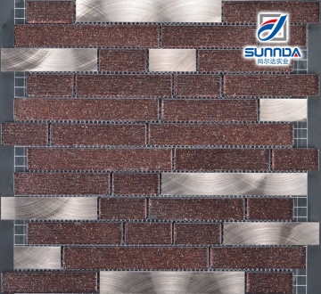 Best price for crystal mosaic tiles,crystal glass mosaic tiles,rectangle glass mosaic tiles