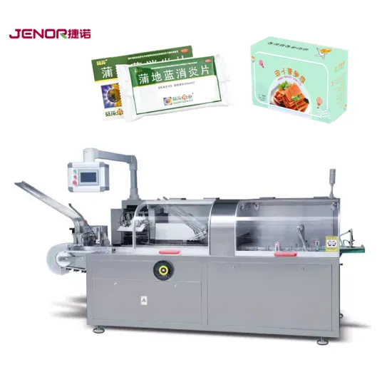 JDZ-130 Automatic Carton Box Packaging Machine for Bottles