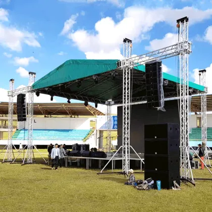Aluminum Square Lighting Truss