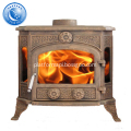 Traditional Rustic Wood Burning Fireplace With Hearth Ideas