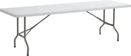244cm Good Quality Plastic Folding Dining Table