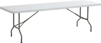 244cm Good Quality Plastic Folding Dining Table
