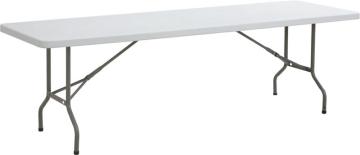 244cm Good Quality Plastic Folding Dining Table