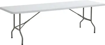 244cm Good Quality Plastic Folding Dining Table