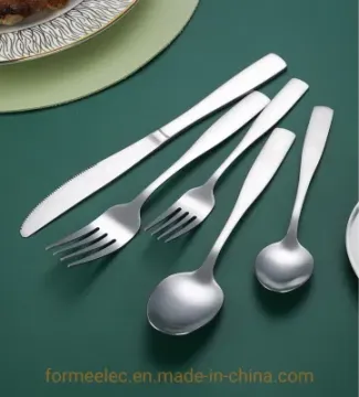 Stainless Steel Cutlery Set Tableware Steak Knife Fork Spoon Flatware Dinner Set Spoon Knife Fork