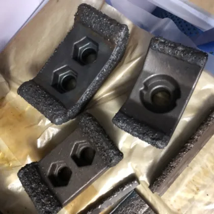 Tungsten Carbide Hardfacing Processing