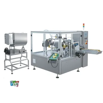 Four-Sided Sealing Multifunctional Sterile Bag Packaging Machine for Liquid Cream and Detergent Products