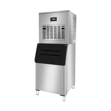 Commercial Flake Ice Maker with 330LBS Storage - Freestanding Water Cooled Model