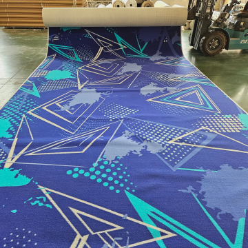 Nylon Printed Floral Pattern Carpet Rolls for Banquet Rooms and Hotels
