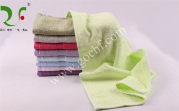 High quality absorbent satin cotton hand towel
