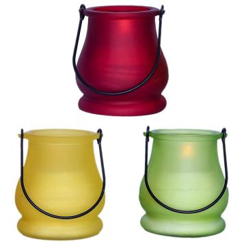 Large Glass Jar Insect Repellent Citronella Candles