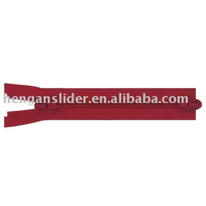 Nylon Zipper 2 way O/E,nylon long zippers,tpu zipper