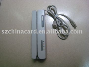 100% compatible with MSR206 perfectly Mini Magnetic swipe card reader writer