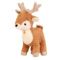 Cartoon pose realistic elk Christmas plush decoration