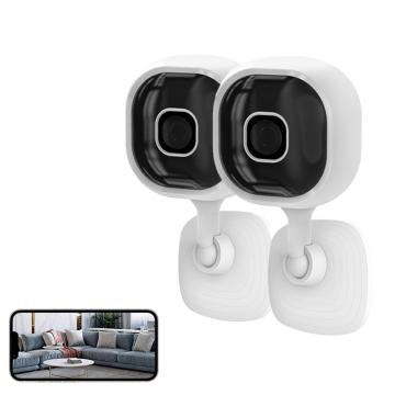 1080P WiFi Mini Camera with Two-Way Voice, Infrared Night Vision, APP Control, Alarm Push, and Loop Recording for Home Security