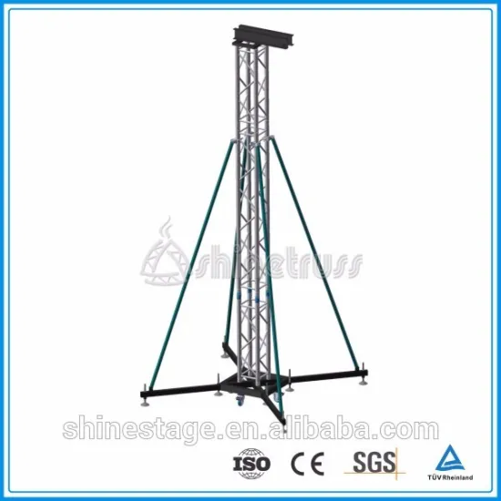 easy install aluminium outdoor speaker truss system for music festival