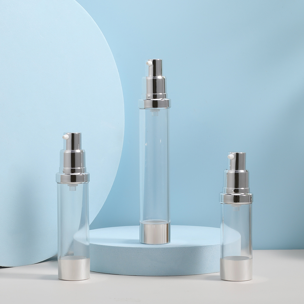 Empty Airless Plastic Lotion Bottles for Skincare