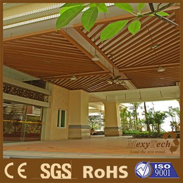 wood plastic composite, pvc interior ceiling ,fire-resistance