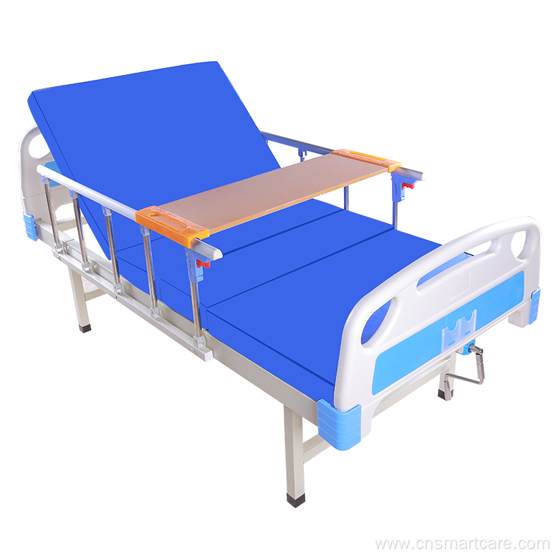 Cheap Price Manual Patient Used Metal Medical Bed