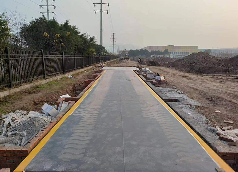 Construction Site Truck Scale 3/18meters 120-ton