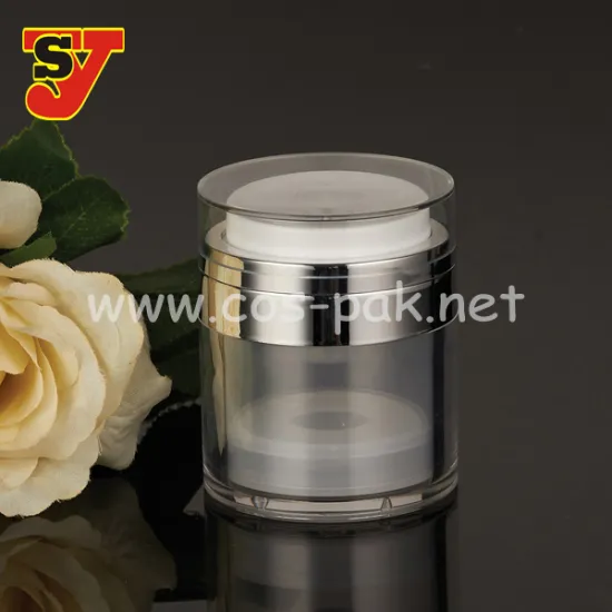 White Airless Cream Jar