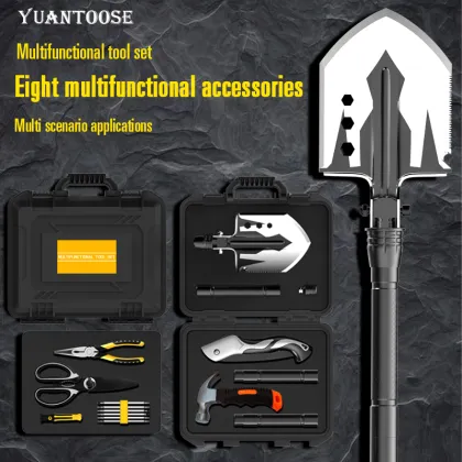 Camping Survival Kit: Multifunctional Emergency Tool Kit for Outdoors and Vehicles