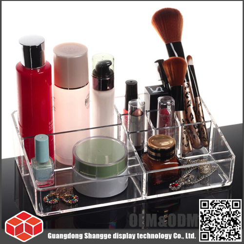 SUNSG wholesale desktop acrylic cosmetic makeup organizer