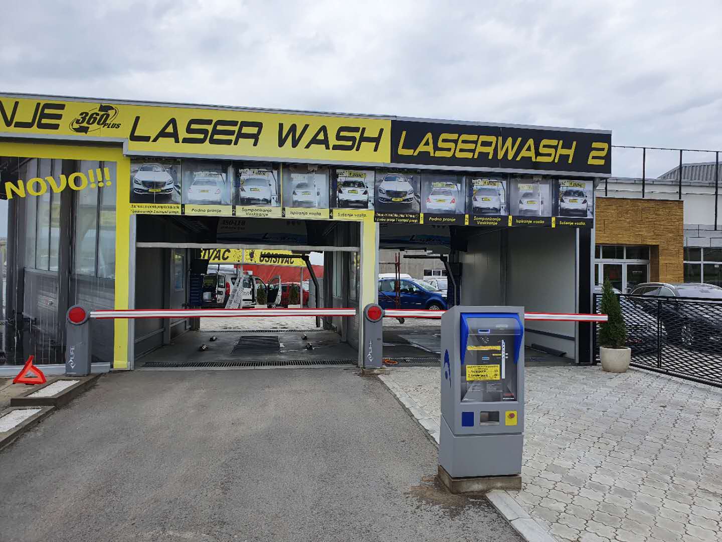 touchless car wash laser wash