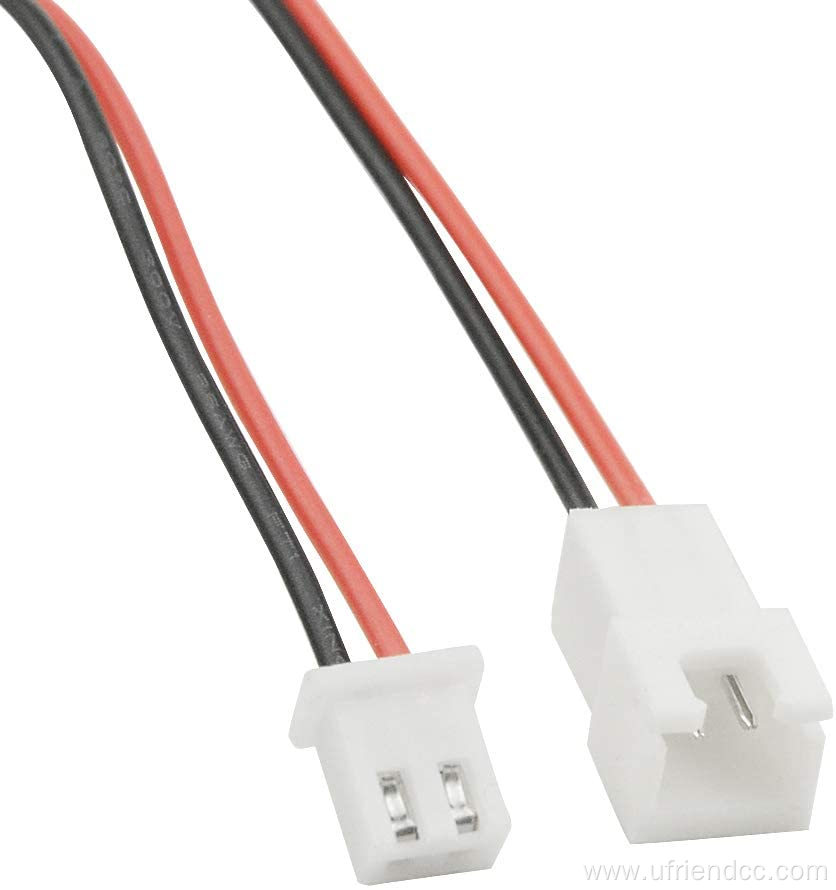 2.54mm 2PIN Plug Terminal Connector Wire Cable