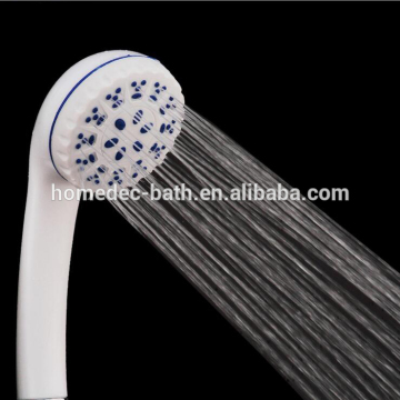 Contemporary Handheld White round abs Hand Shower
